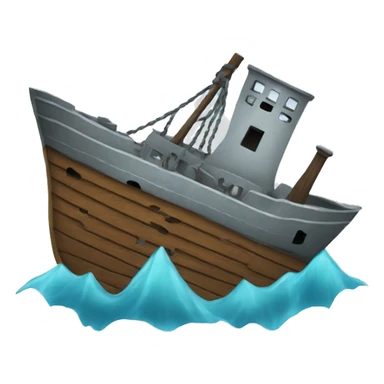 sinking ship sticker