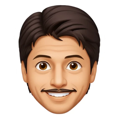 Shah rukh khan doing mew sticker