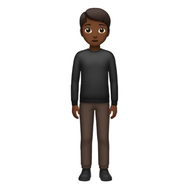 mas silohuette standing sticker