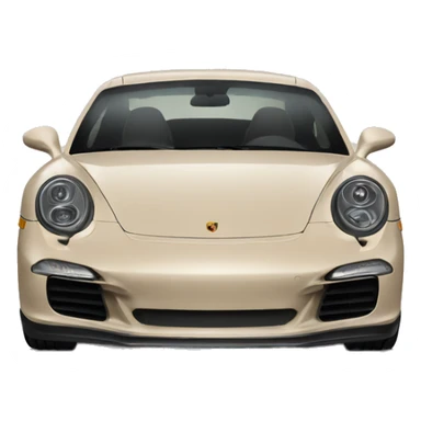 Porshe beige sticker