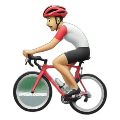 cycling in club sticker