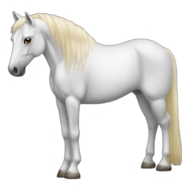 Un cheval autiste sticker