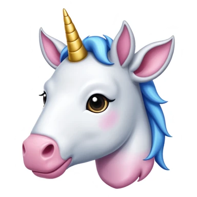 Une vache licorne  sticker
