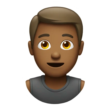 Man inside of a toilet sticker