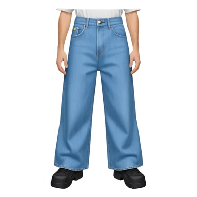 huge jnco jeans with absurdly wide pant legs sticker
