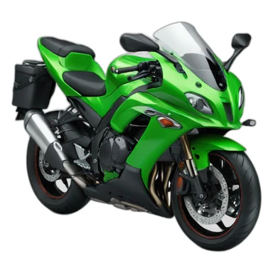 Moto kawasaki sticker