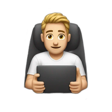 dad gaming all day sticker