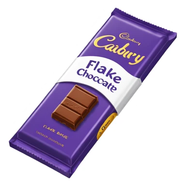  cadbury flake chocolate bar  sticker