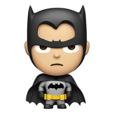 batman shrugging shoulders in confusion sticker