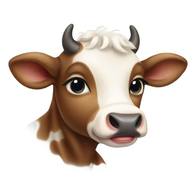 Baby cow  sticker