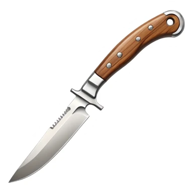 gut hook knife sticker