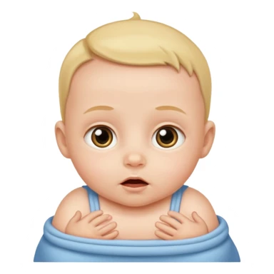 Baby wide awake sticker