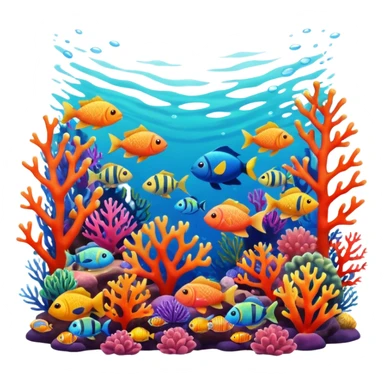 Coral Reef sticker