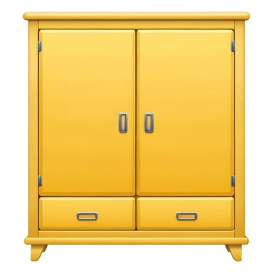 yellow wardrobe
 sticker