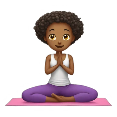 extreme yoga stretches sticker