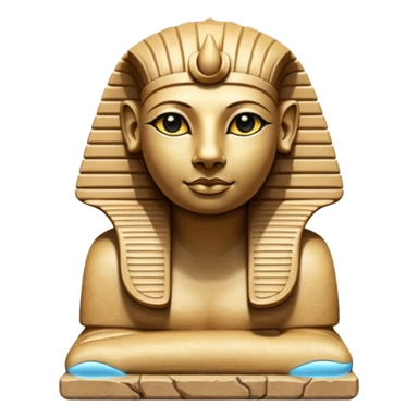 sphinx sculpture sticker