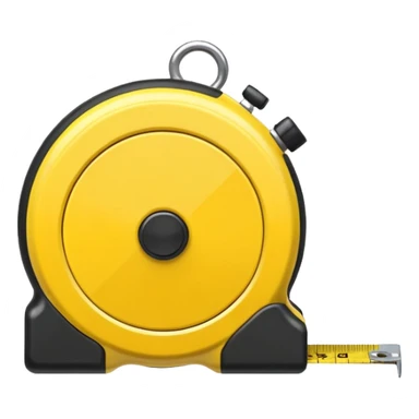 Tape measure sticker