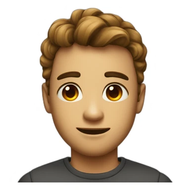 Hot face with heart eyes sticker