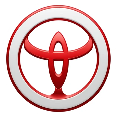 Toyota logosu sticker