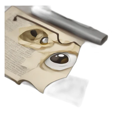 papier journal news sticker