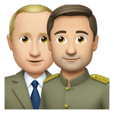 Putin-with-Zelenskyy sticker