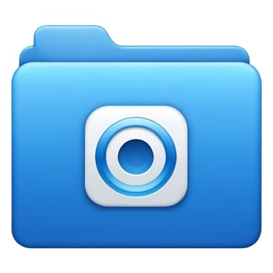 video file icon, modern design sticker