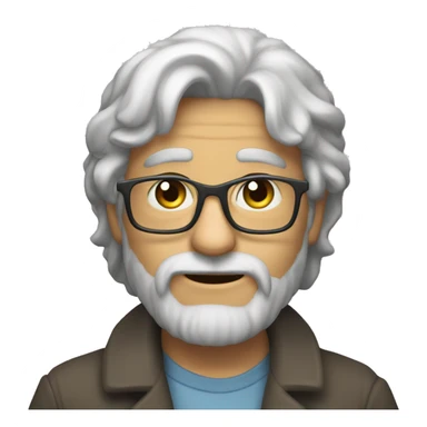 ראש של כלב עם גוף של בן אדם sticker