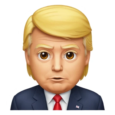 emoji de donald Trunp sticker