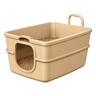 cat litter box sticker