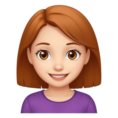 girl cartoon cute but naughty sticker