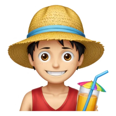 Create luffy emojis sticker