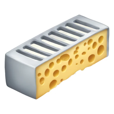Cheese grate sticker