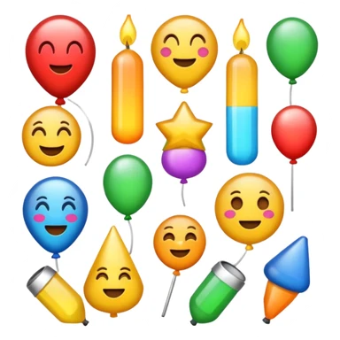 New Year's emojis  sticker