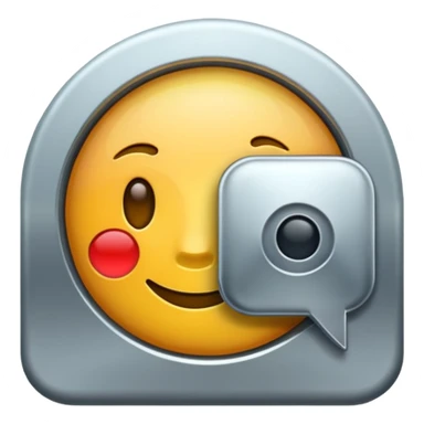 communication icon sticker