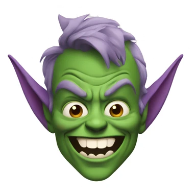 Happy Green Goblin  sticker