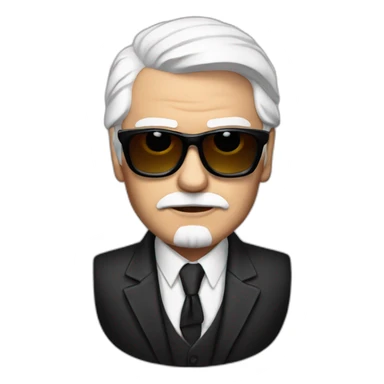 Karl Lagarfeld sticker