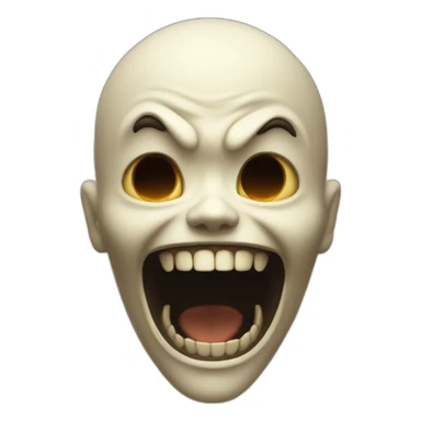 scream horror smile phonk sticker