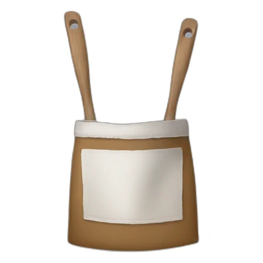 tablier de peintre sticker