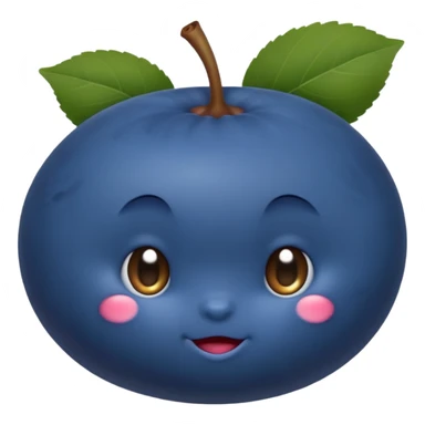 blueberries sticker