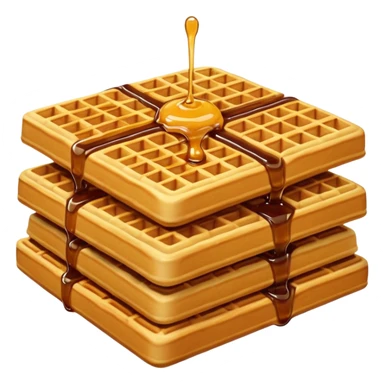 waffles sticker