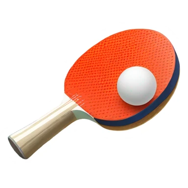 ping pong paddle sticker