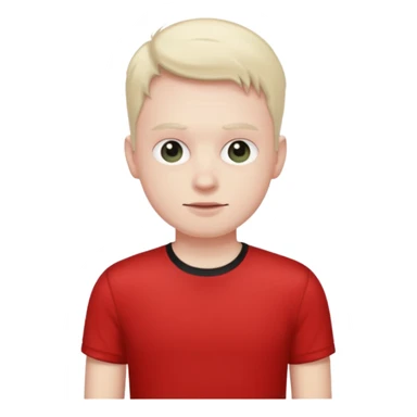 billy from billy and mandy sticker