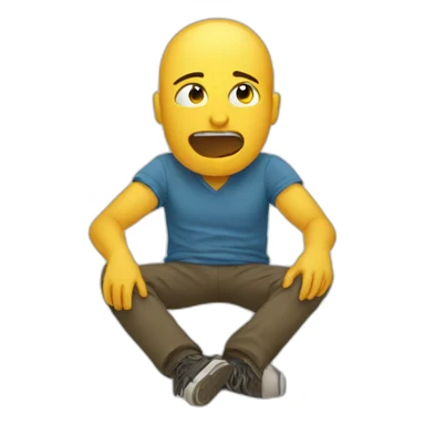 overwhelmed by python sticker