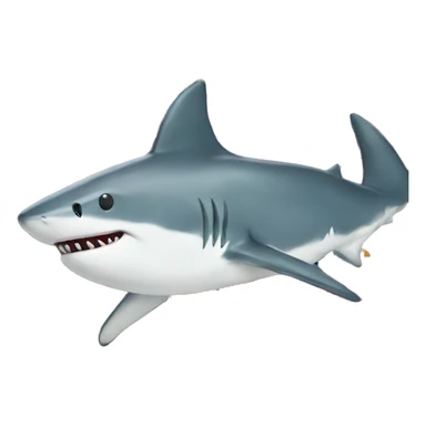 shark with pizza sticker