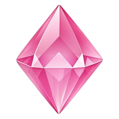 pink candy plumbob gem diamond shape sticker