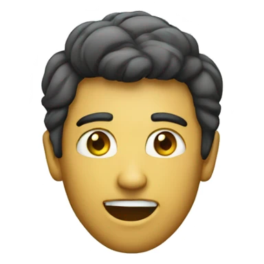 Speaking head iPhone  sticker