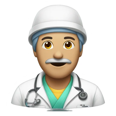 Enfermera con fumigador sticker