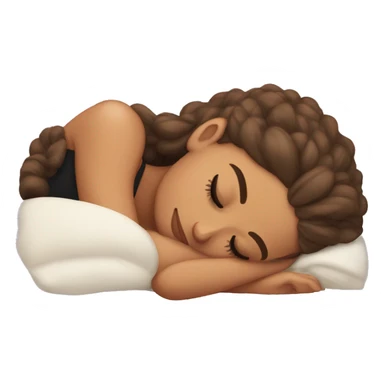 Ariana Grande sleeping sticker