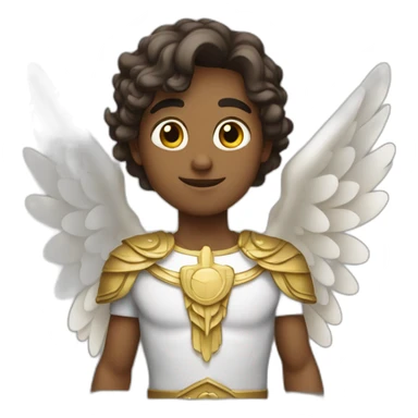 Arcángel con daga  sticker