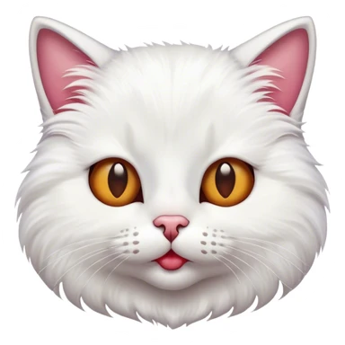 Cat with big lips  sticker